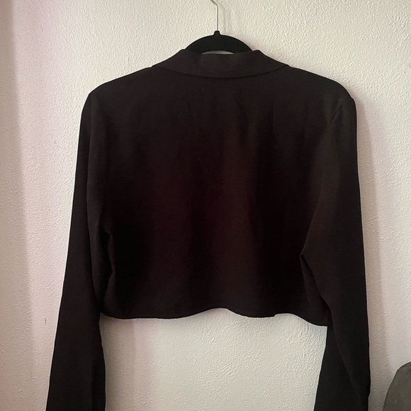 Oak and fort cropped blazer - Picture 4 of 5